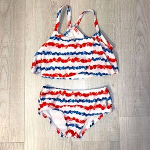 Girls Body Glove Girls 2-Piece Bikini Bathing Suit, 4